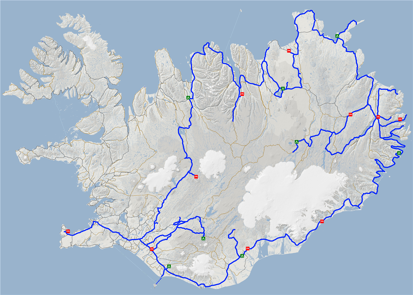 Islande - Itinéraire 14 jours