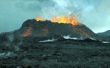 Eruption krafla1984