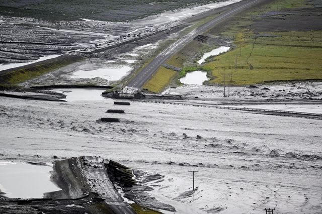 Le jökulhlaup du 09 Juillet 2011